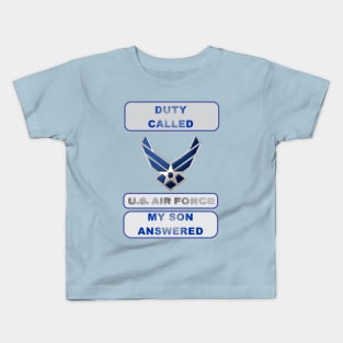 DutyCalledAirForce Son Kids T-Shirt